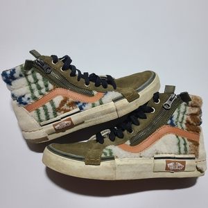 Vans Shoes Vans Sk8-Hi Reissue Mixed Textile Shoes Mens 6.0 Women's 7.5